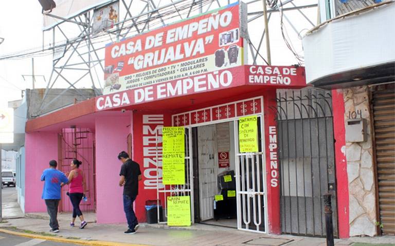 Crisis económica acentúa actividad en casas de empeño - El Heraldo de  Tabasco | Noticias Locales, Policiacas, sobre México, Tabasco y el Mundo